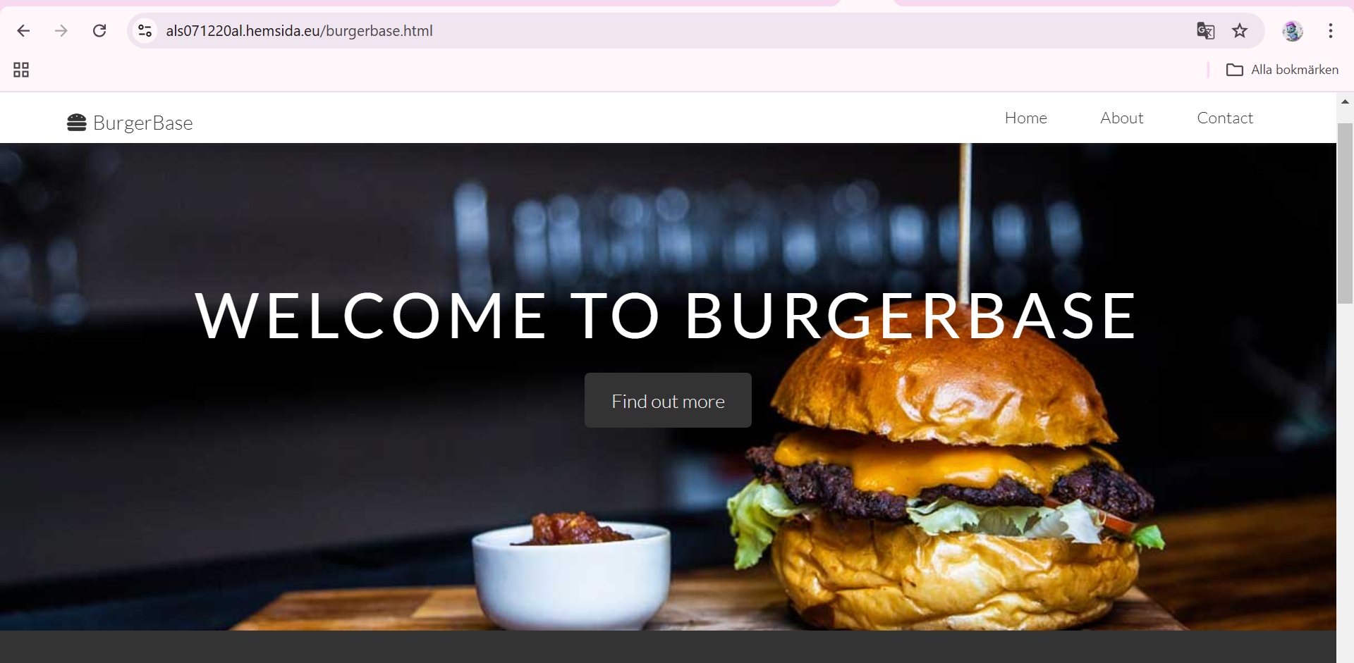 Projektbild: Burgerbase