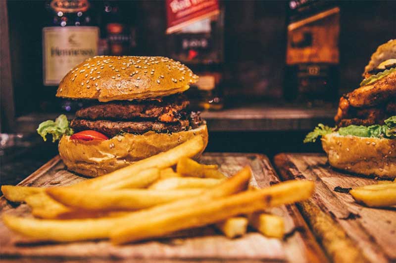 Delicious burger
